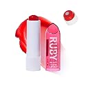 Ruby Kisses Balm Up Tinted Lip Balm, Non-Greasy Hydrating Formula, Nourishing Coconut Core & Vitamin E Infused, Lip Care with Natural Shine