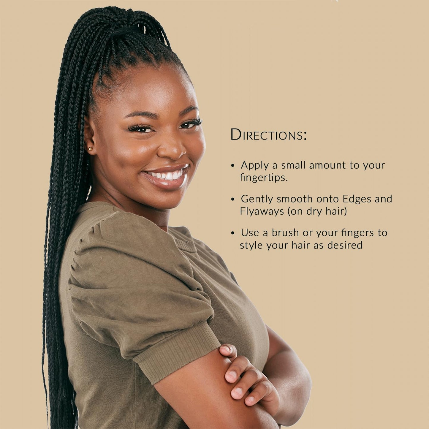 Mixed Chicks Slick Styling Tamer-Edge Tamer with Castor and Coconut Oil, 2 fl. oz. (Pack of 2)