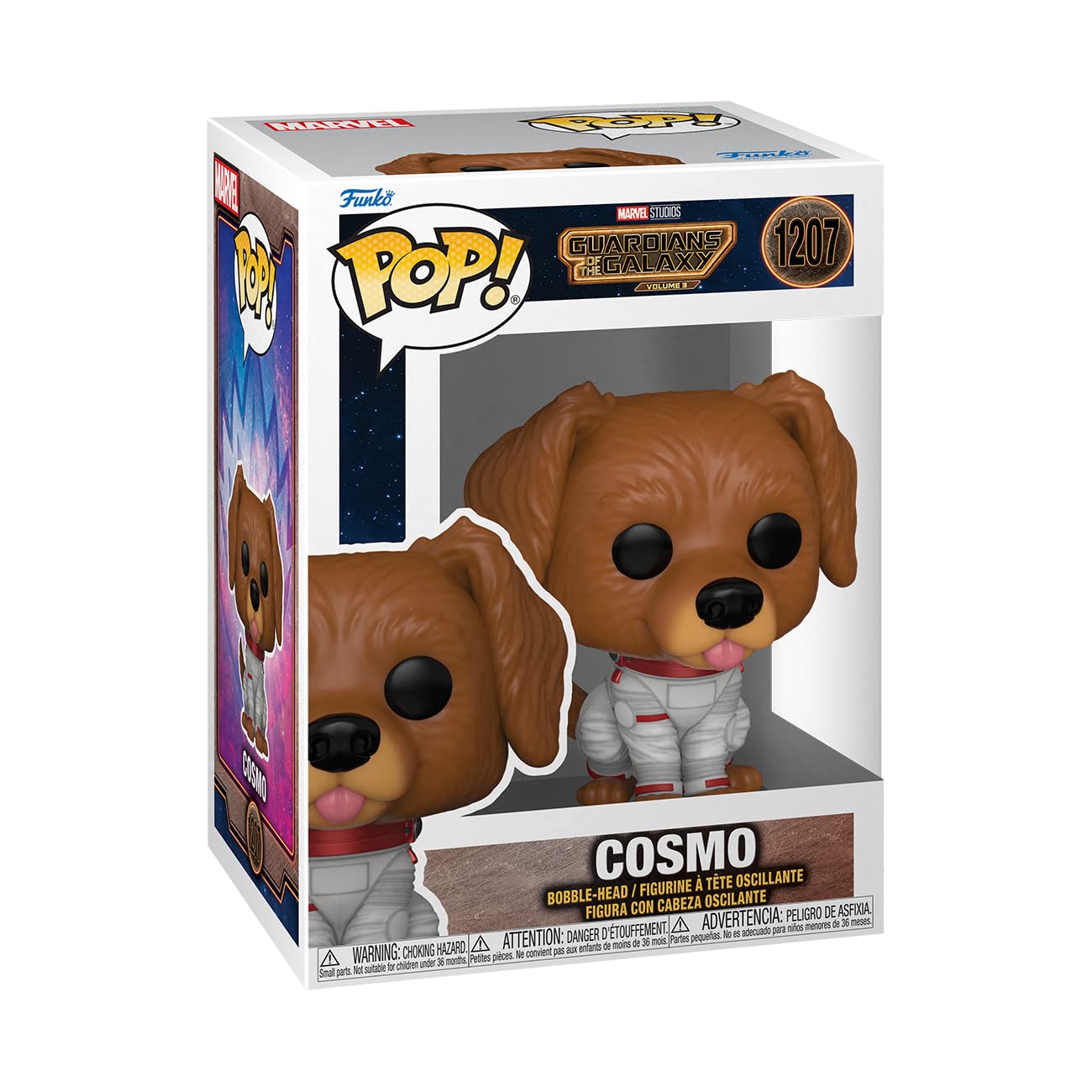 Funko POP! Vinyl: Marvel - Guardians of The Galaxy 3 - Cosmo The Space Dog - Collectable Vinyl Figure - Gift Idea - Official Merchandise - for Kids…