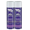 Shiny Silver Ultra Hairspray Strong Hold 10.2 Ounce (301ml) (2 Pack)