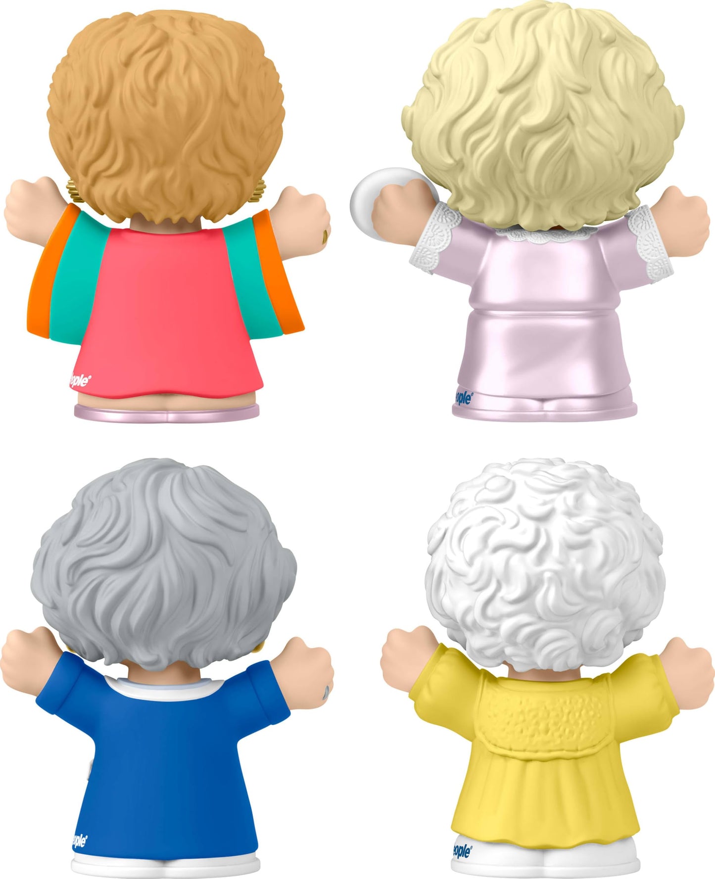 Little People Collector The Golden Girls – 40th Anniversary Late Night Cheesecake Figure Set in Display Gift Box for Fans & Adults