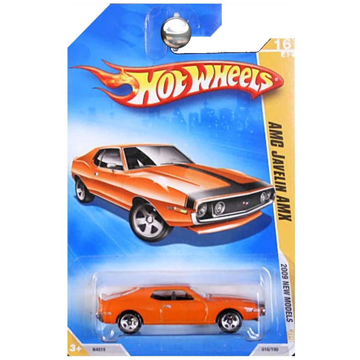 Hot Wheels 2009-016/190 AMC Javelin AMX New Models 1:64 Scale