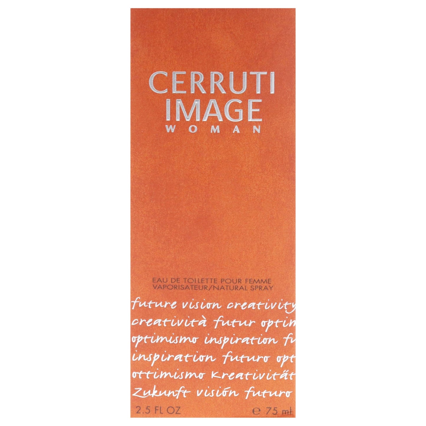 Nino Cerruti Image Women Eau De Toilette Spray, Orange, 2.50 Fl Oz (Pack of 1)