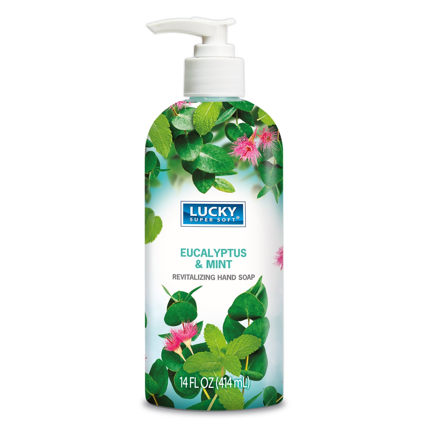 Lucky Super Soft Liquid Hand Soap, Eucalyptus Mint, 14 Fluid Ounce Beauty & Personal Care Delta