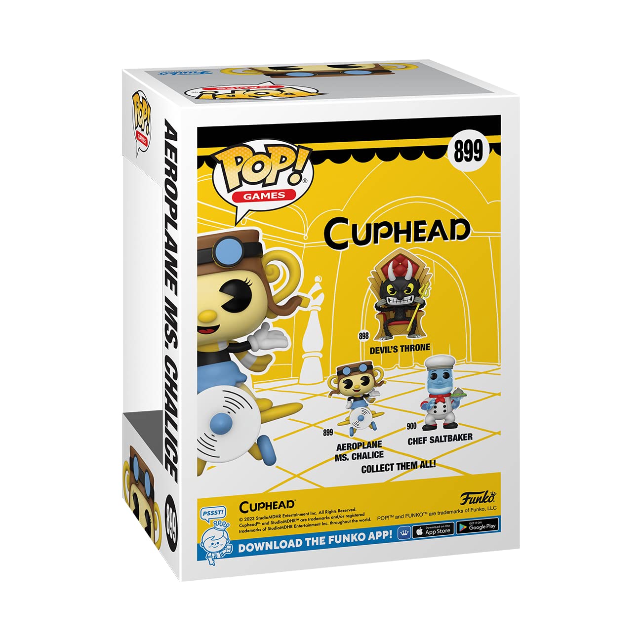 Funko Pop! Games: Cuphead - Aeroplane Ms. Chalice