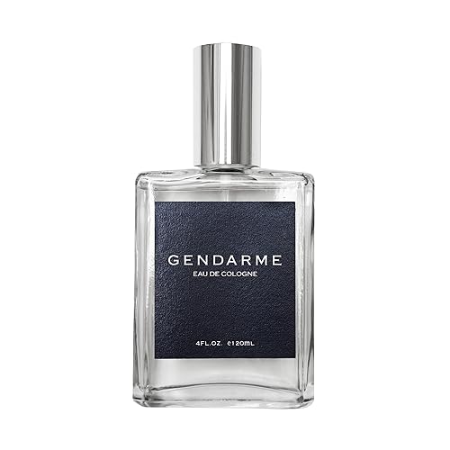 Gendarme Eau De Cologne Spray for Men, 4oz. - Clean and Fresh Unisex Fragrance