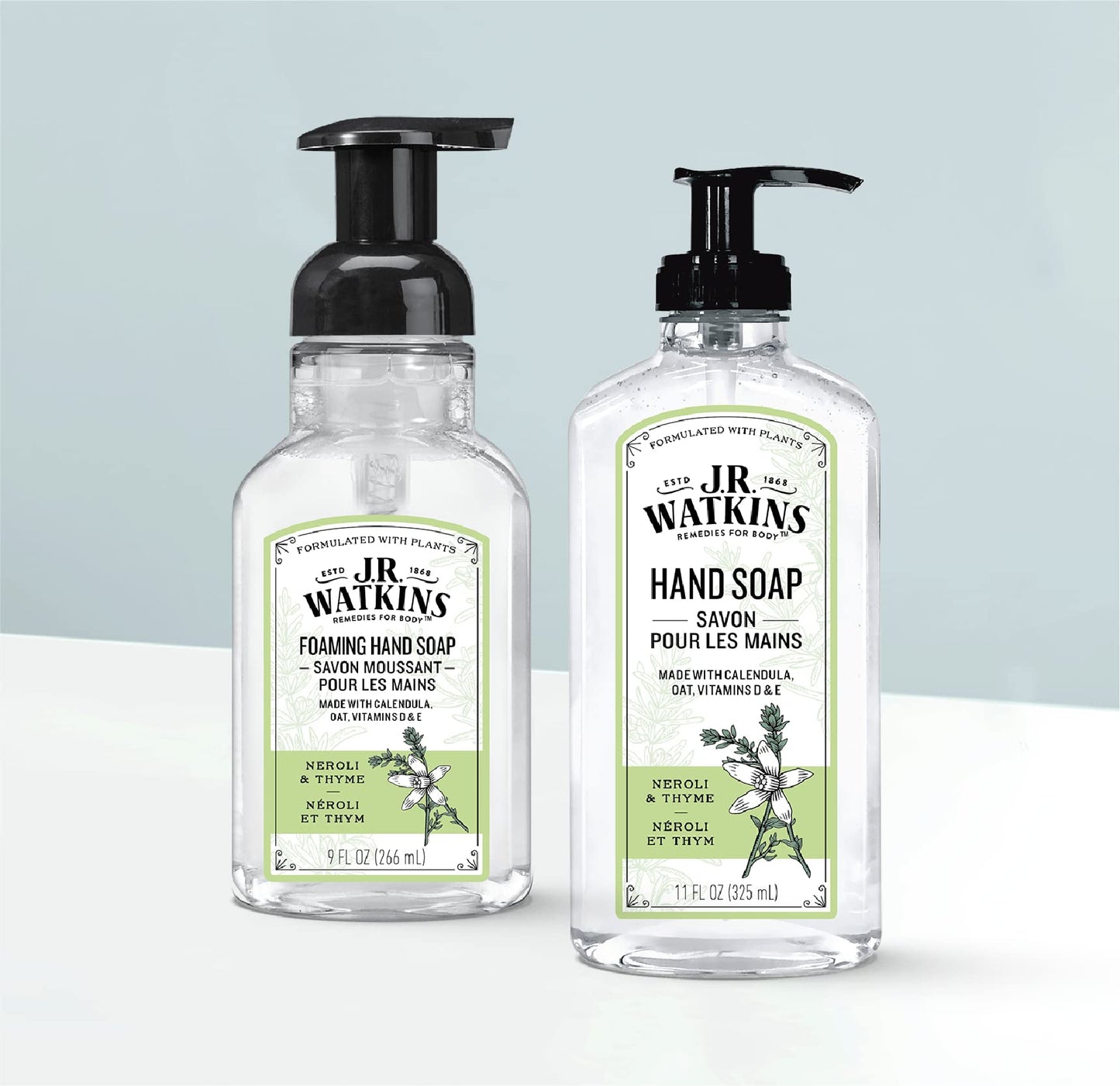 J.R. Watkins Neroli & Thyme Liquid Hand Soap 11 fl oz, pack of 1