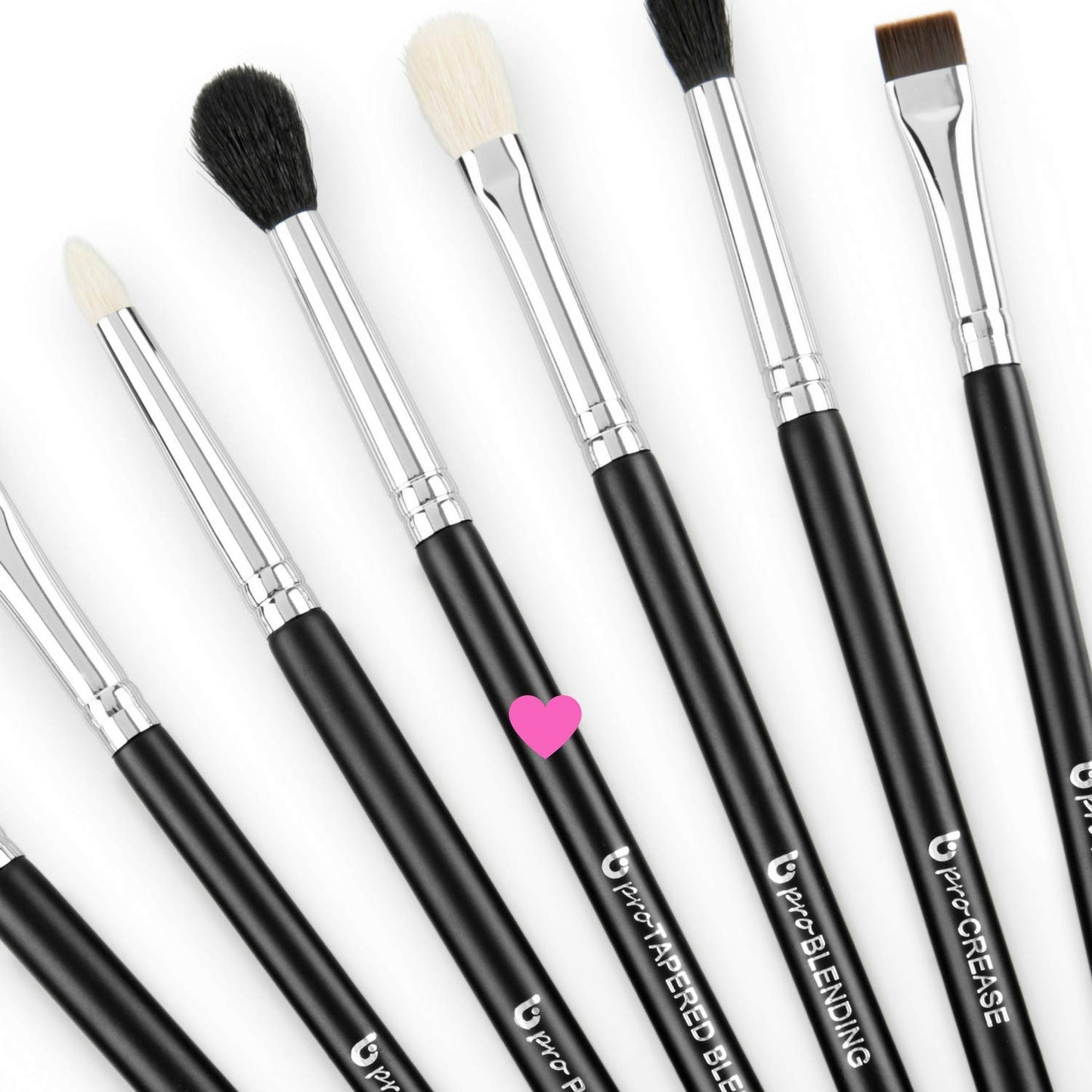 Tapered Blending Eyeshadow Makeup Brush - Beauty Junkees Professional Eye Shadow Blender Make Up Brush with Soft Fluffy Natural Hair Dome Bristles