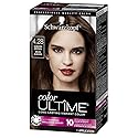 Schwarzkopf Color ultime permanent hair color creme, glam nights, 4.28 auburn brown