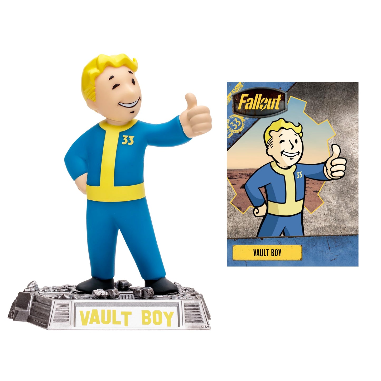 McFarlane Toys Movie Maniacs - Fallout Vault Boy 6in Posed Figure