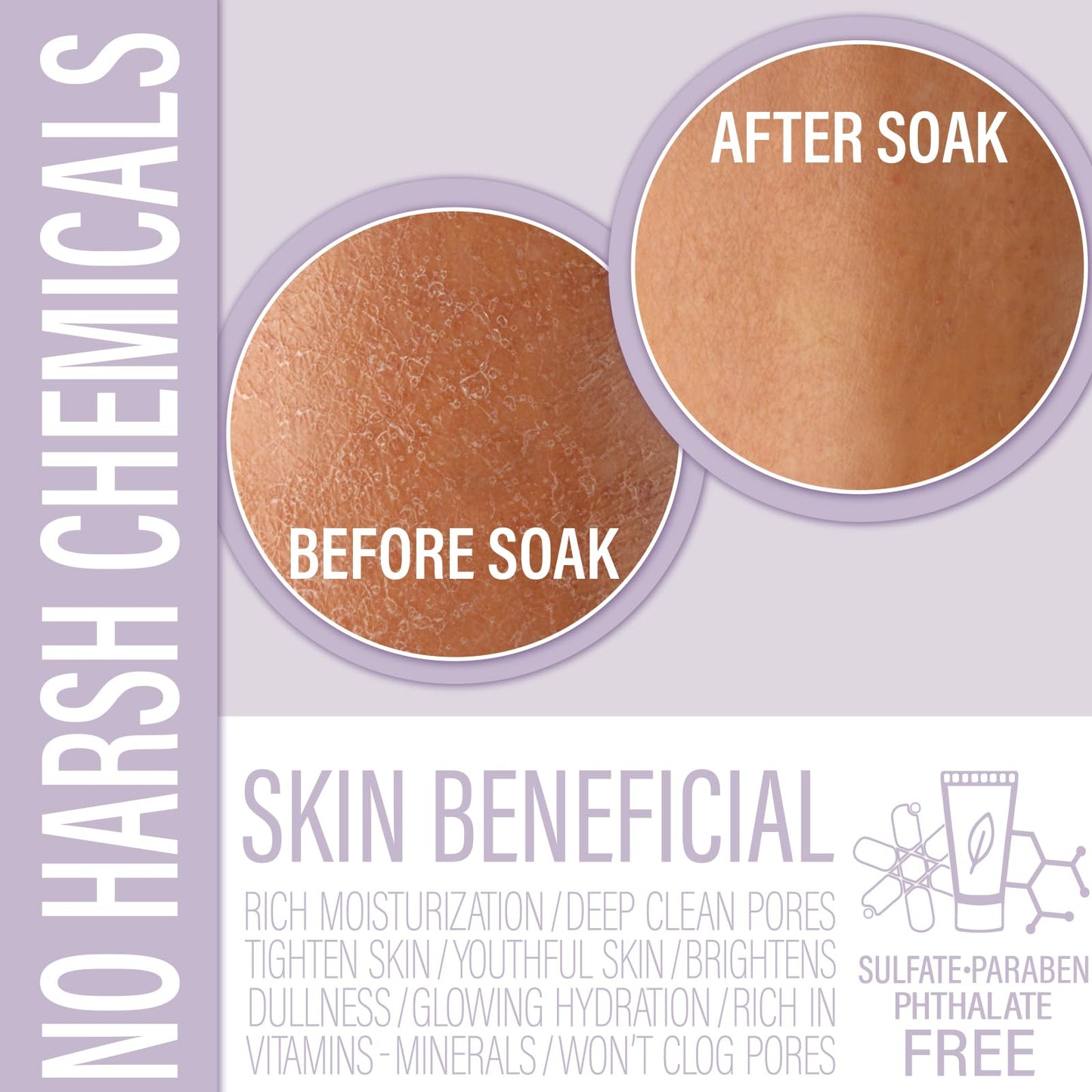 Luxiny Vegan Milk Bath Soak Made with Moisturizing Coconut Milk Powder & Sweet Almond Oil for a Bath Bomb Dust Soothing Fizz & Relaxing Soak, 8 oz.…