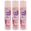 Alberto VO5 Crystal Clear Extra Body Hair Spray for Unisex - 8.5 oz Hair Spray - Pack of 3