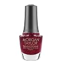 Morgan Taylor Nail Lacquer (Good Gossip) Red Professional Lacquer, Vibrant, Chip-Resistant, Fast-Drying, Long-Lasting, High-Shine, Perfect Beauty & Personal Care Morgan Taylor