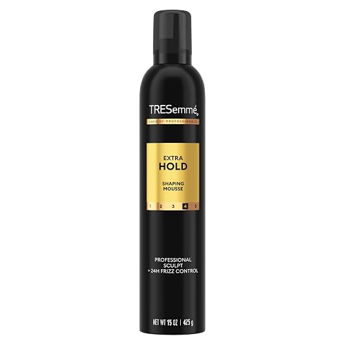 TRESemmé Extra Hold Volumizing Mousse For 24H Touchable Hold & Volume with Pro Lock Tech 15 oz