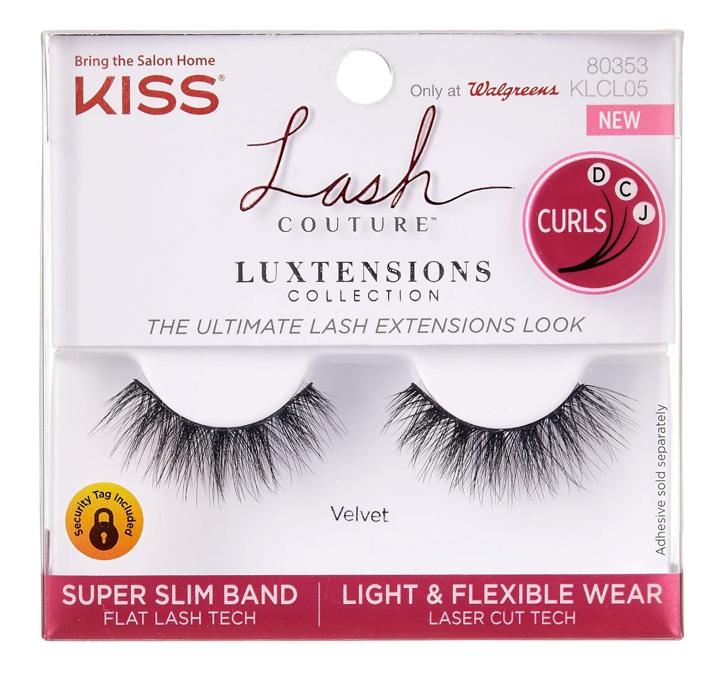 Kiss Lash Couture Luxtensions Velvet (Pack of 2)