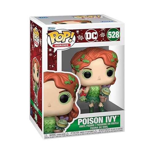 Funko POP Heroes: Holiday '24 - Poison Ivy - DC Comics - Collectable Vinyl Figure - Gift Idea - Official Merchandise - for Kids & Adults - Comic…