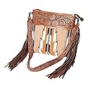 American Darling Signature Crossbody Hand Tooled Saddle Blanket Genuine Leather women bag western handbag purse