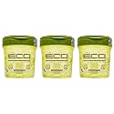 Eco Style Olive Oil Professional Styling Hair Gel, 16 oz (Pack of 3)