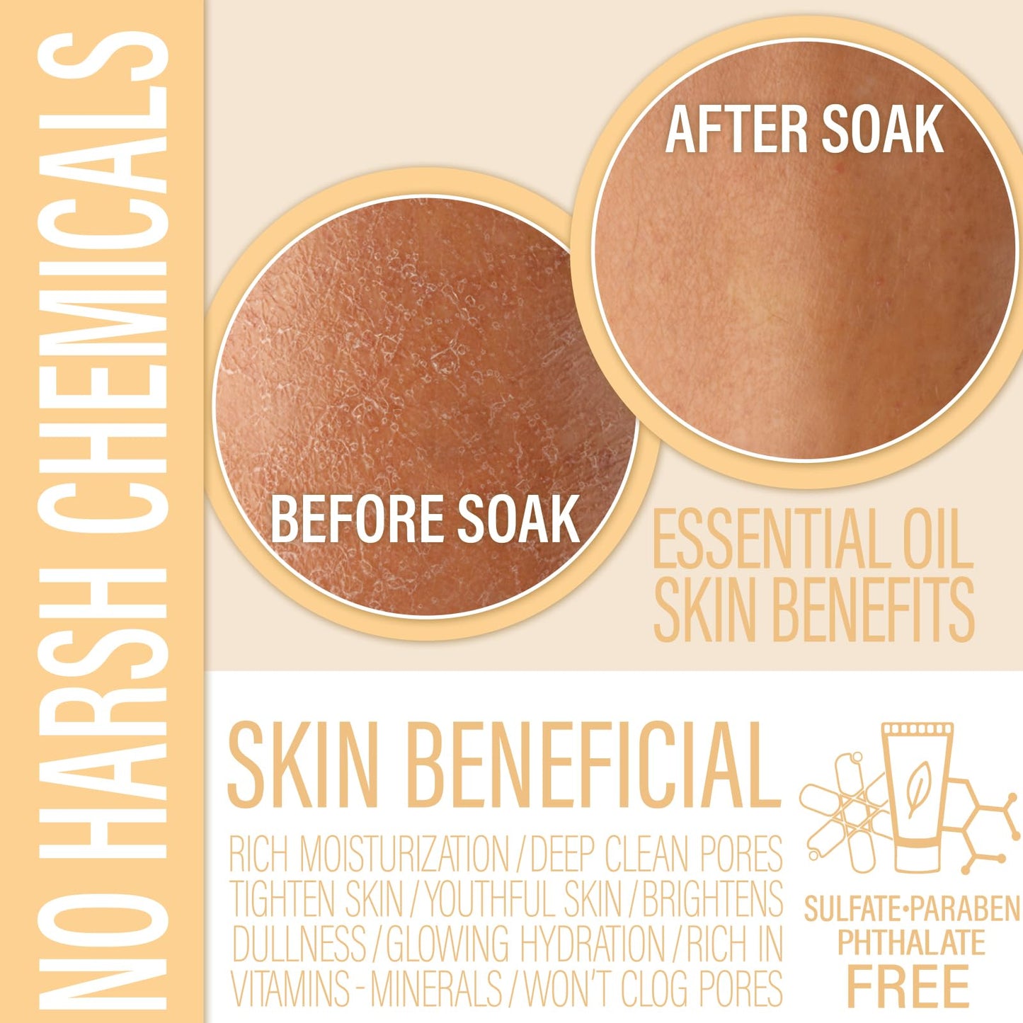 Luxiny Vegan Milk Bath Soak Made with Moisturizing Coconut Milk Powder, Essential Oil, & Sweet Almond Oil for Bath Bomb Dust Soothing Fizz & Relaxing…