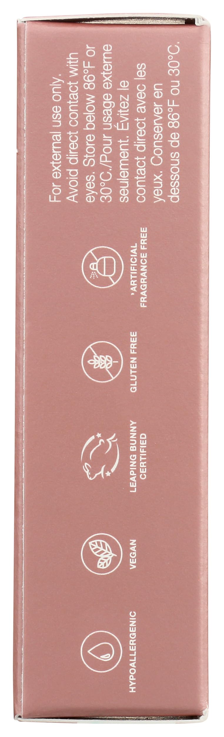 Velvet Finish Lipstick - Nude by Mineral Fusion for Women - 0.13 oz Lipstick