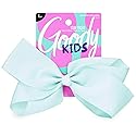 GOODY Kids Large Teal Bow Barrette - Stay Tight Closure - Comfort Fit - All Hair Types - 1 Count (Pack of 1) - Children, Unisex