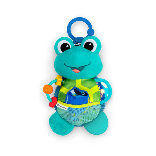Baby Einstein Ocean Explorers Neptune’s Sensory Sidekick Activity Plush Toy for Ages 0 Months and Up