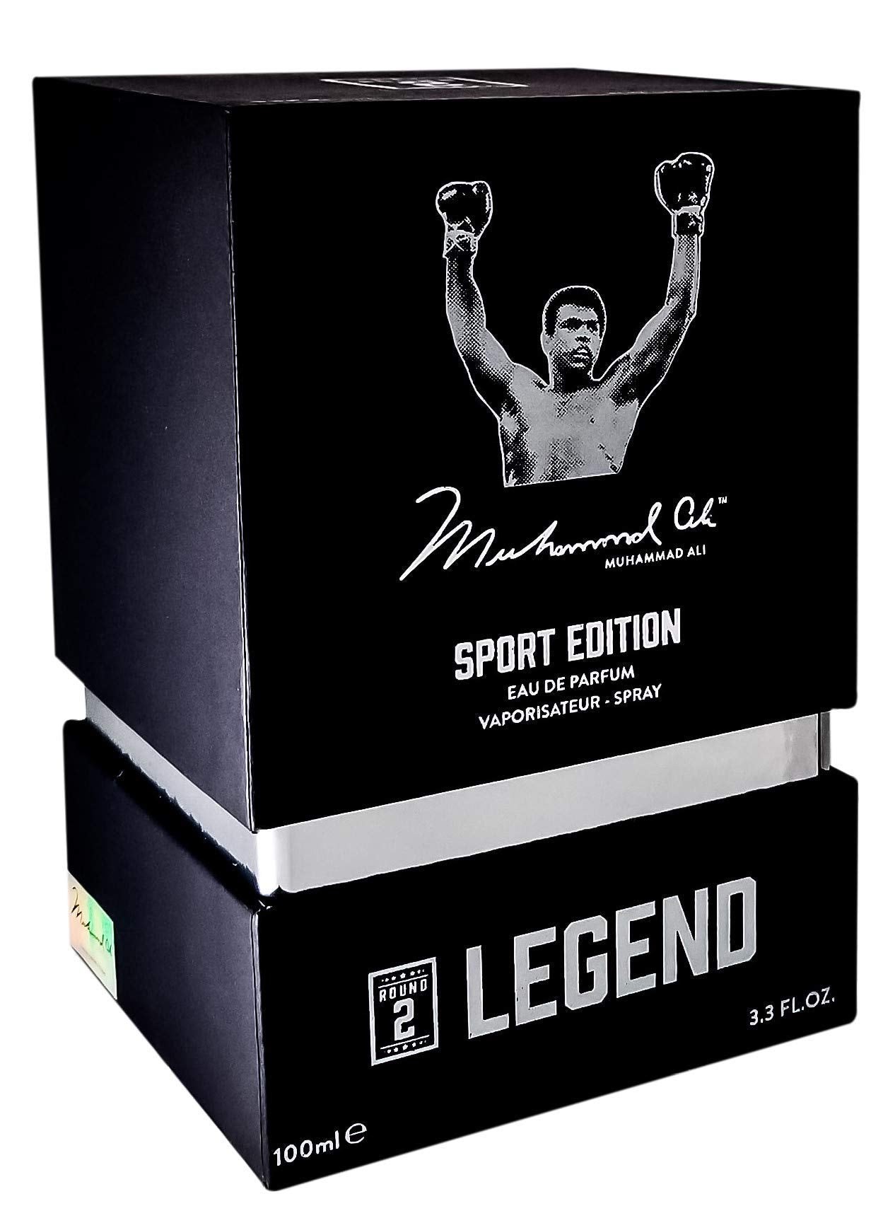 Muhammad Ali Round 2 Legend Collection Eau De Parfum 3.3 oz Spray