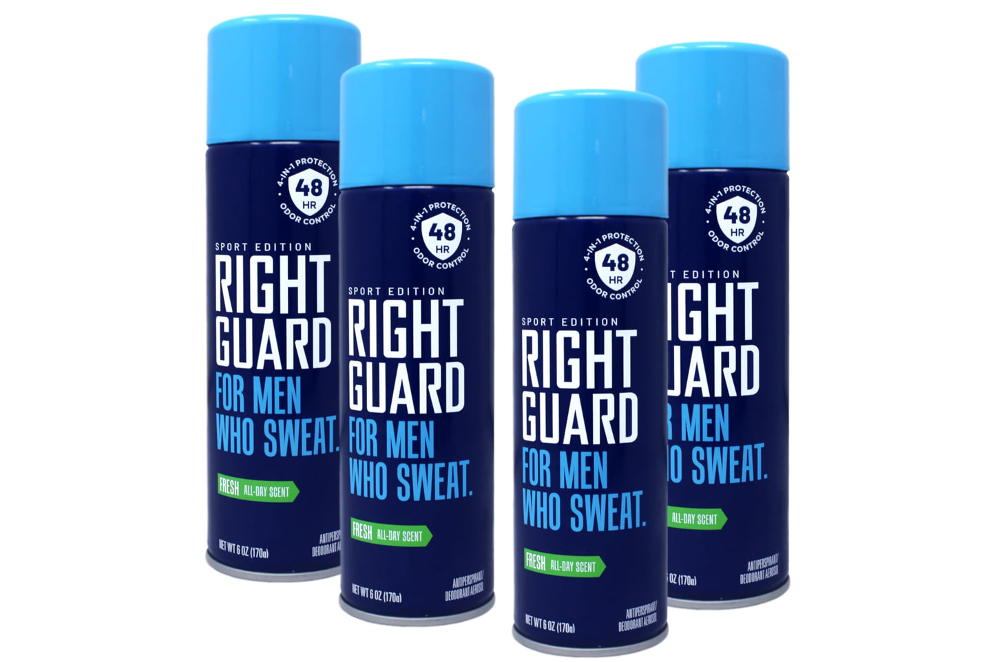 Right Guard Antiperspirant Spray, Sport Fresh 6 oz (Pack Of 4)