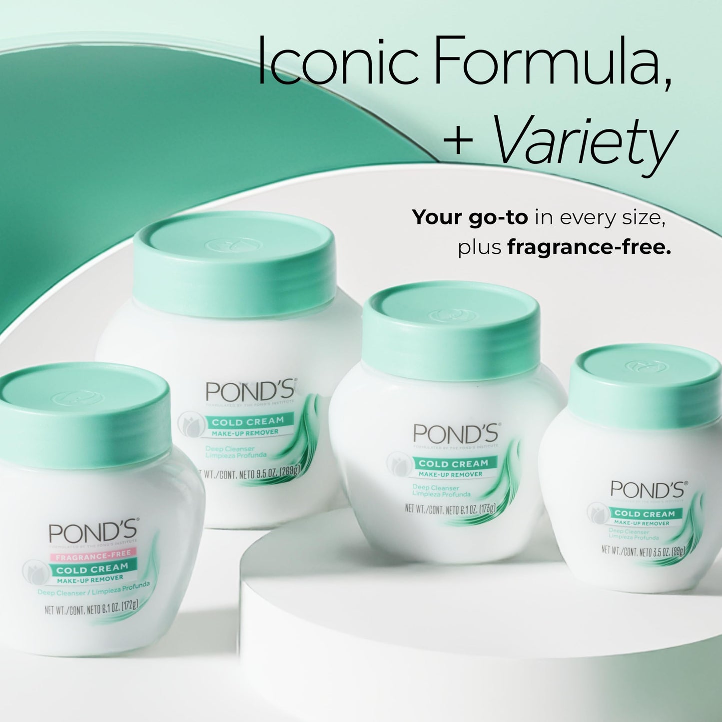 POND’S Cold Cream Cleanser 6.1 oz – Fragrance-Free Makeup Remover & Deep Facial Cleanser | Moisturizing, Non-Comedogenic, Dermatologist Tested