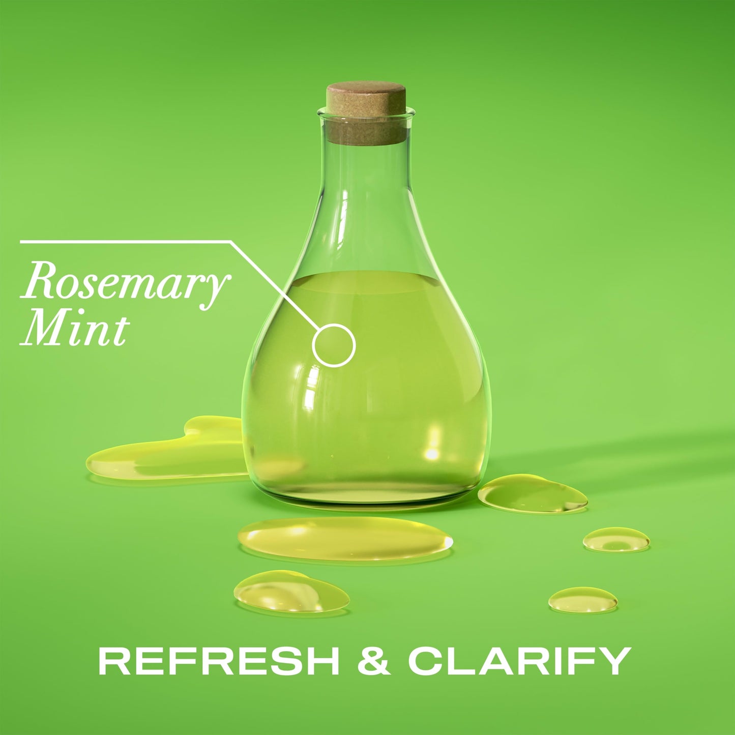 OGX Extra Strength Refreshing Scalp + Rosemary Oil Mint Dry Scalp Treatment, Peppermint & Witch Hazel Scalp Detox, Clarifying Leave-In to Help Remove Beauty and Personal Care OGX