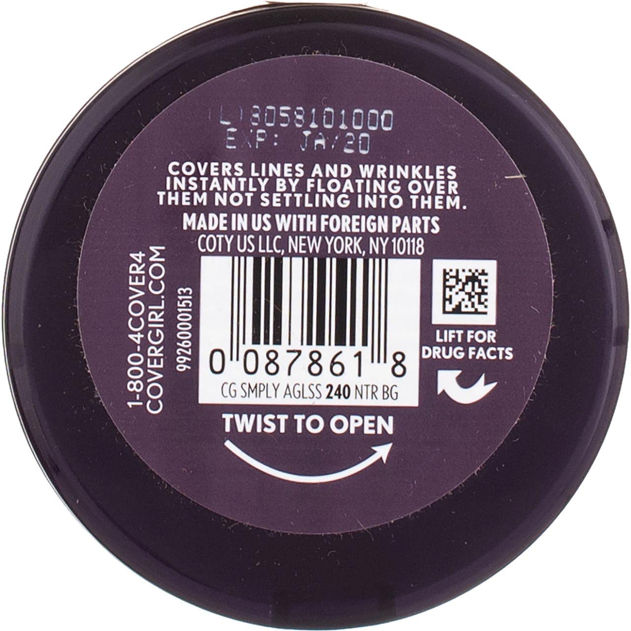 Covergirl & Olay Simply Ageless Foundation #225 Buff Beige