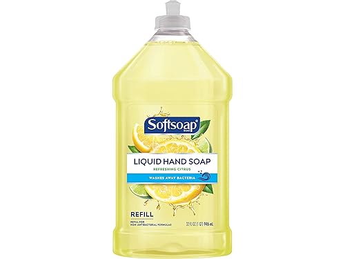 Softsoap Liquid Hand Soap Refill, Refreshing Citrus with Lemon Scent - 32 Fluid Ounce