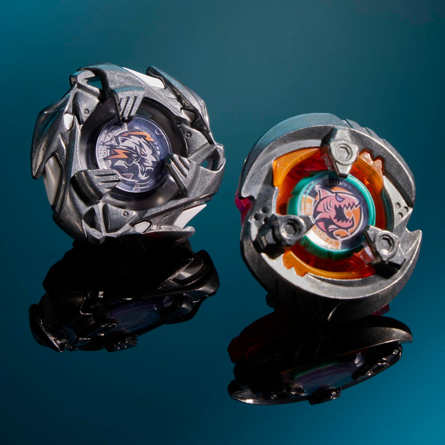 Beyblade X Gill Shark 4-70O BX & Pearl Tiger 3-60U BX Dual Pack Set with 2 Right-Spinning Tops; Authentic Takara Tomy Battle Tops; Games/Toys for…