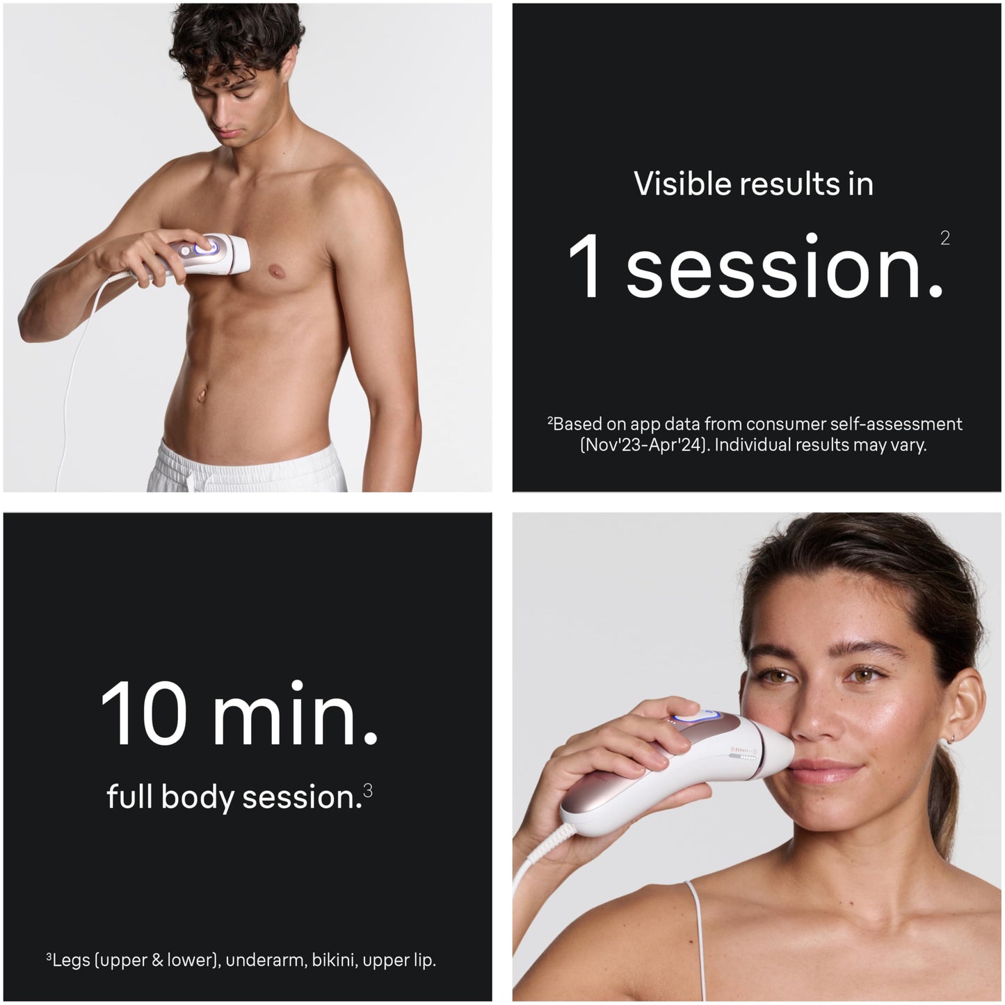 Braun Skin i-Expert Smart IPL PL7219 at Home Laser Hair Removal for Women and Men with App, Premium Pouch, Venus Razor, 2 Smart Heads, Facial Trimmer Beauty and Personal Care Braun