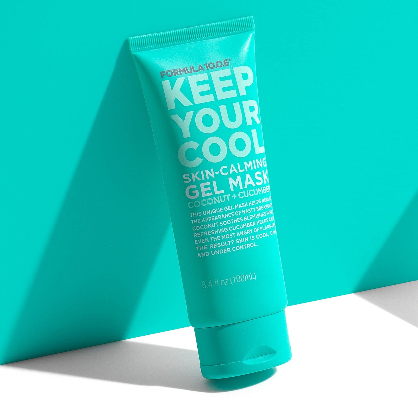 FORMULA 10.0.6 - Keep Your Cool Skin-Calming Gel Mask that Soothes Blemishes and Calms the Skin 3.4 fl oz (100ml)