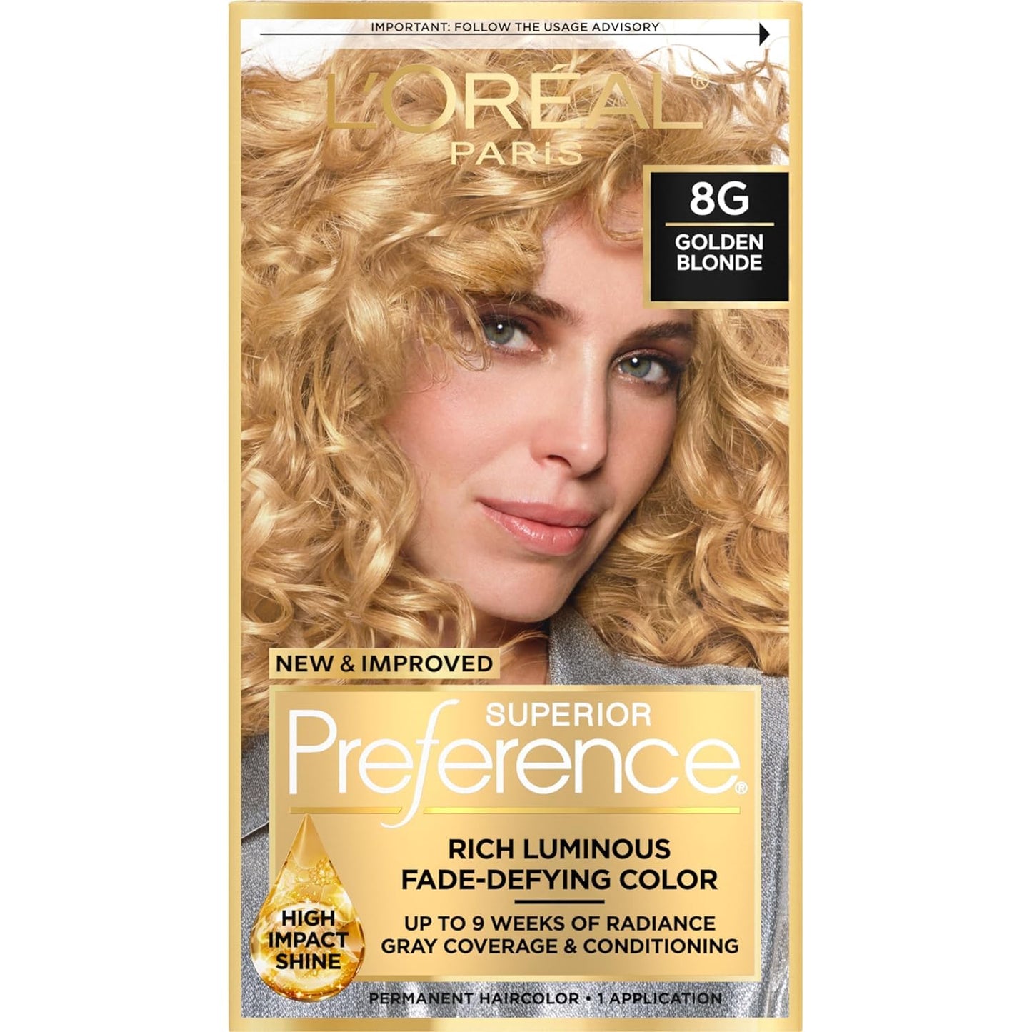 L'Oreal Hair Color Superior Preference Fade-Defying