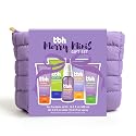 TBH Kids Glow & Go Gift Set | Tween Hair, Body & Skincare Kit for Girls and Boys | 5 Clean Mini Essentials in Travel Zip Pouch - Perfect Self-Care