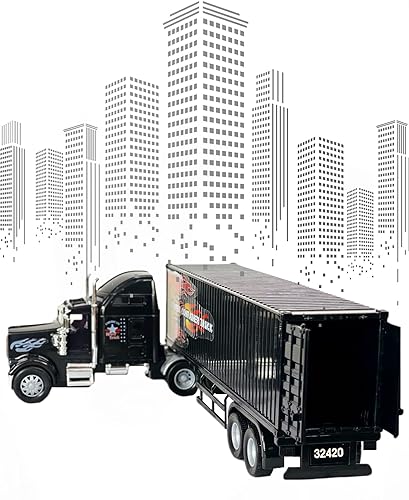 Big Daddy Heavy Duty Tractor Trailer Cargo Transporter with Cargo Hold