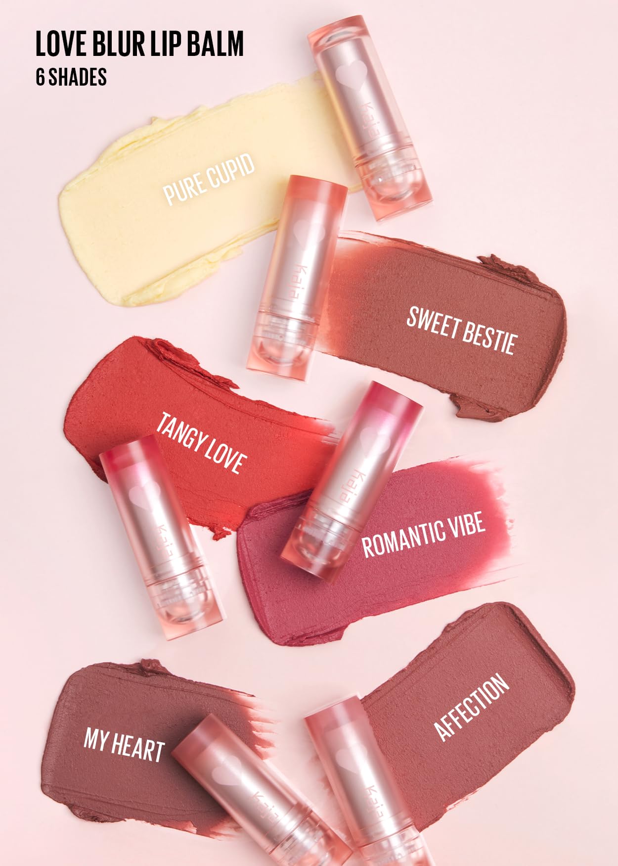 Kaja Love Blur Lip Balm - 04 Romantic Vibe - Soft & Comfort Semi-Matte Blurring Daily Color Lip Balm - Shea Butter, Avocado Oil, Citrus Unshiu Peel Beauty and Personal Care Kaja
