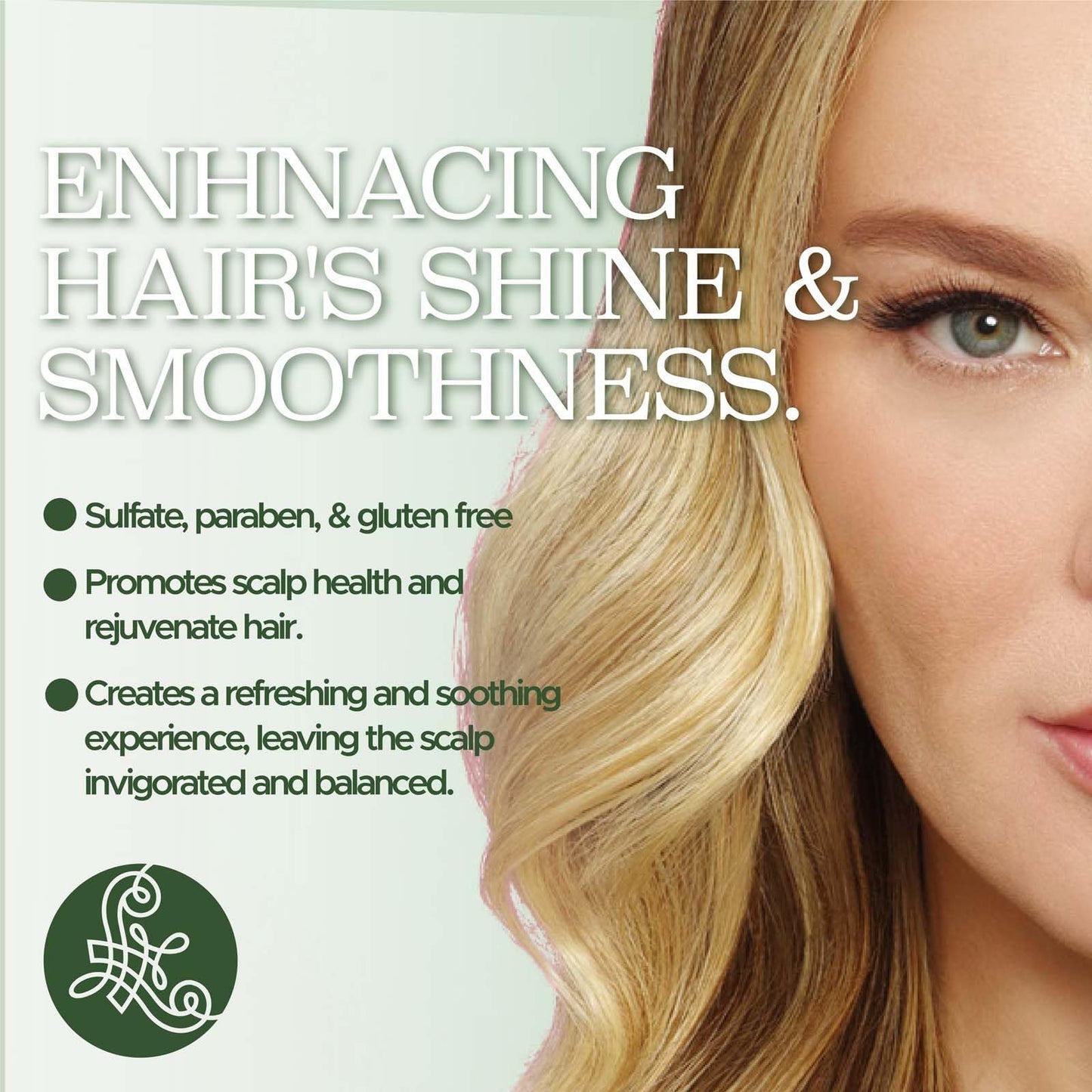 Luseta Rosemary Mint Strengthening Shampoo and Conditioner Provide Nourishment & Smoothness for Thin Hair,Reduce Frizz and Add Shine for All Hair