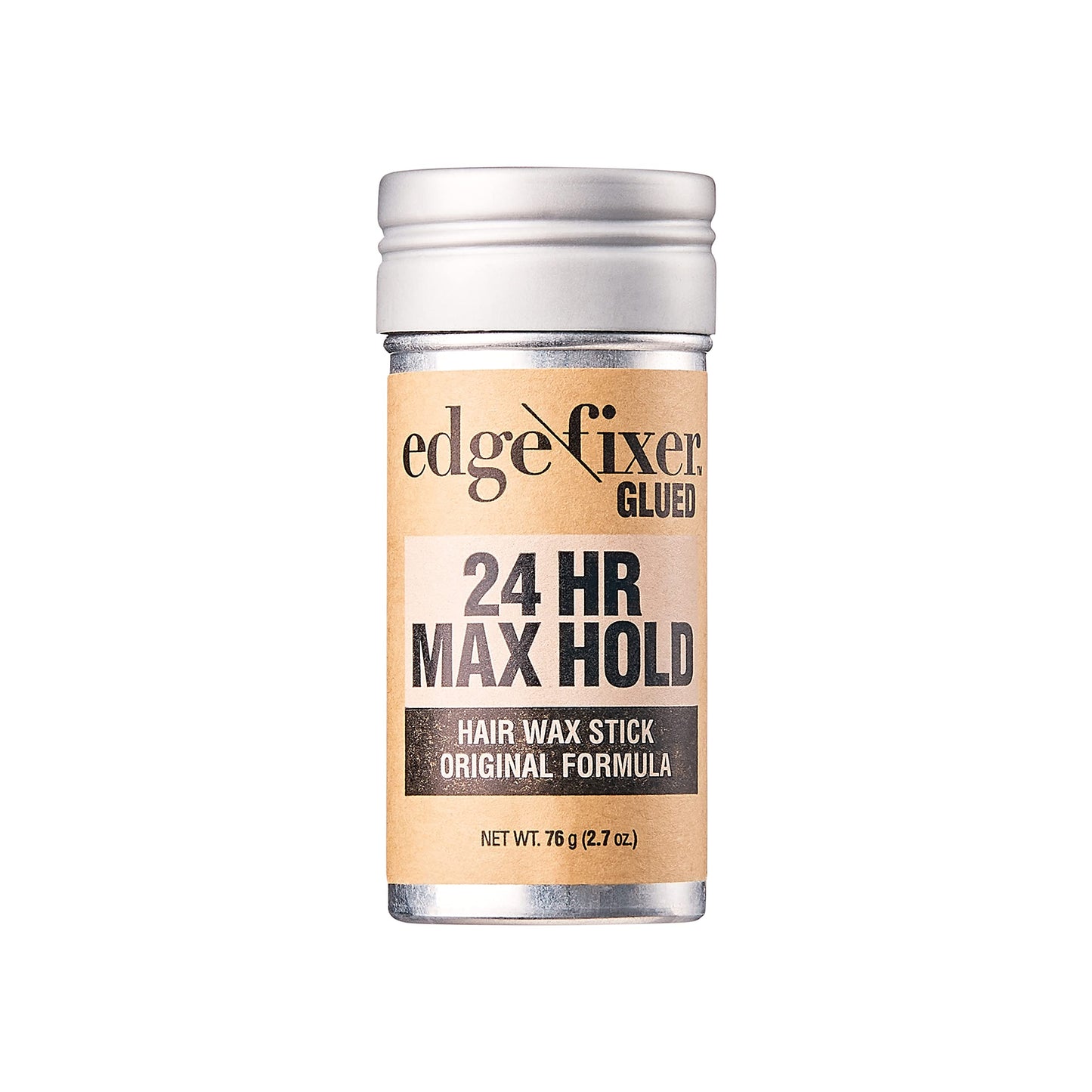 Red by Kiss Hair Wax Stick 24HR Max Hold Edge Fixer Edge Control Pomade Non-Sticky, Non-Oily Flake Free Hair Styling Wax 2.7 oz. (Unscented)