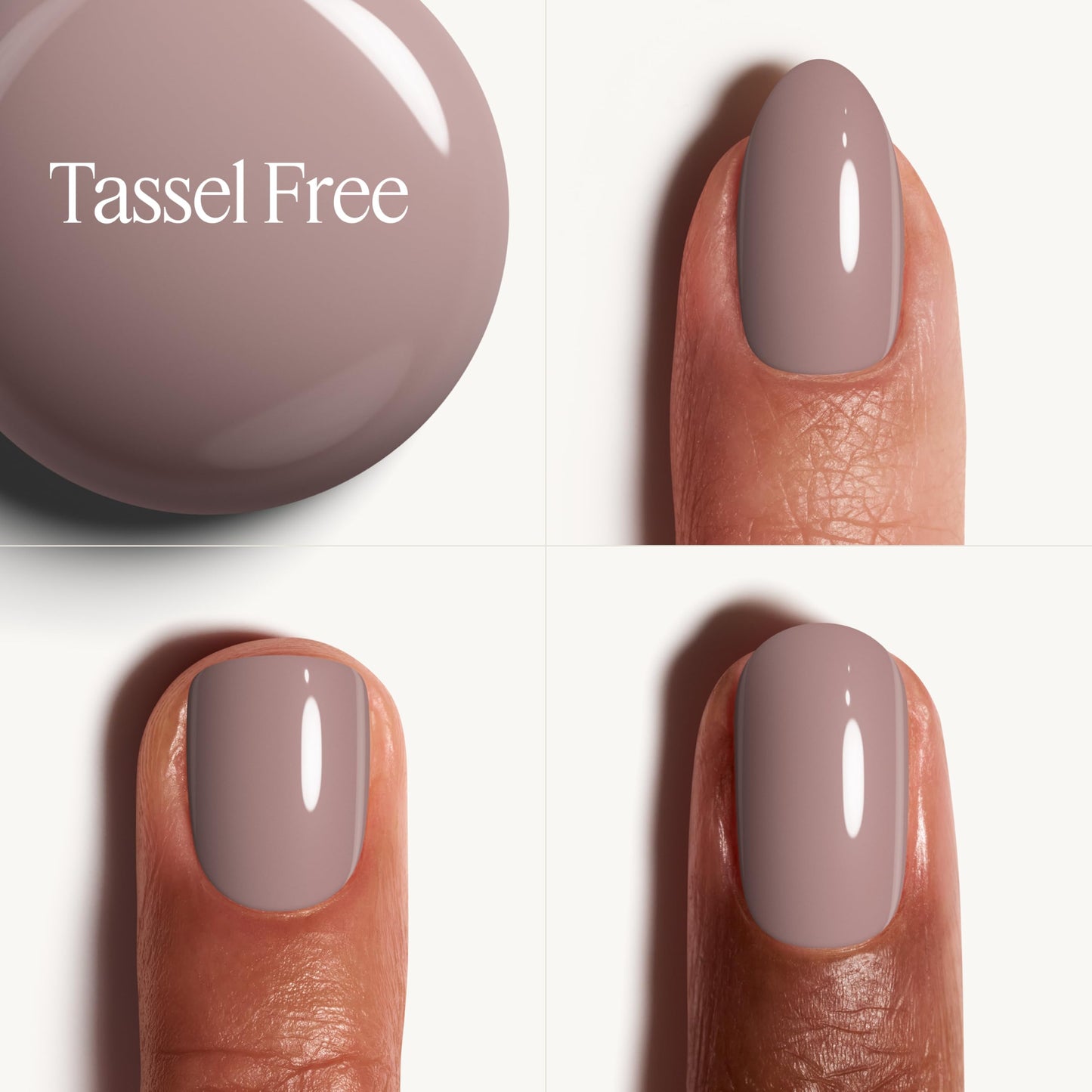 essie gel couture, Long-Lasting Nail Polish, 8-free Vegan, Fashion Freedom, Gray, Tassel Free, 0.46 fl oz Beauty & Personal Care essie