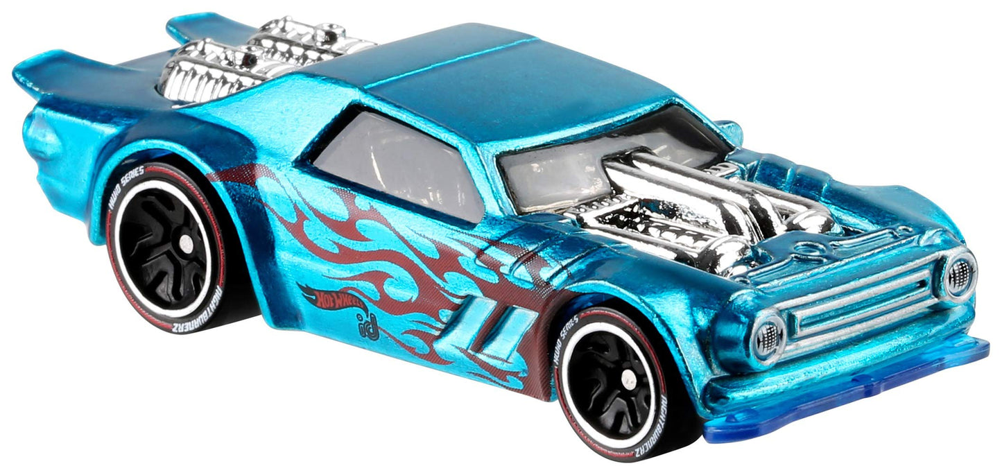Hot Wheels id Vehicle Night Shifter with Embedded NFC Chip, Uniquely Identifiable, 1:64 Scale, for Kids Ages 8 Years and Older