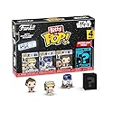 Funko Bitty Pop! Star Wars - Luke Skywalker (Hoth), R2-D2, Chewbacca, & A Surprise Mystery Figure - 0.9 Inch (2.2 Cm) Collectable - Stackable Display…