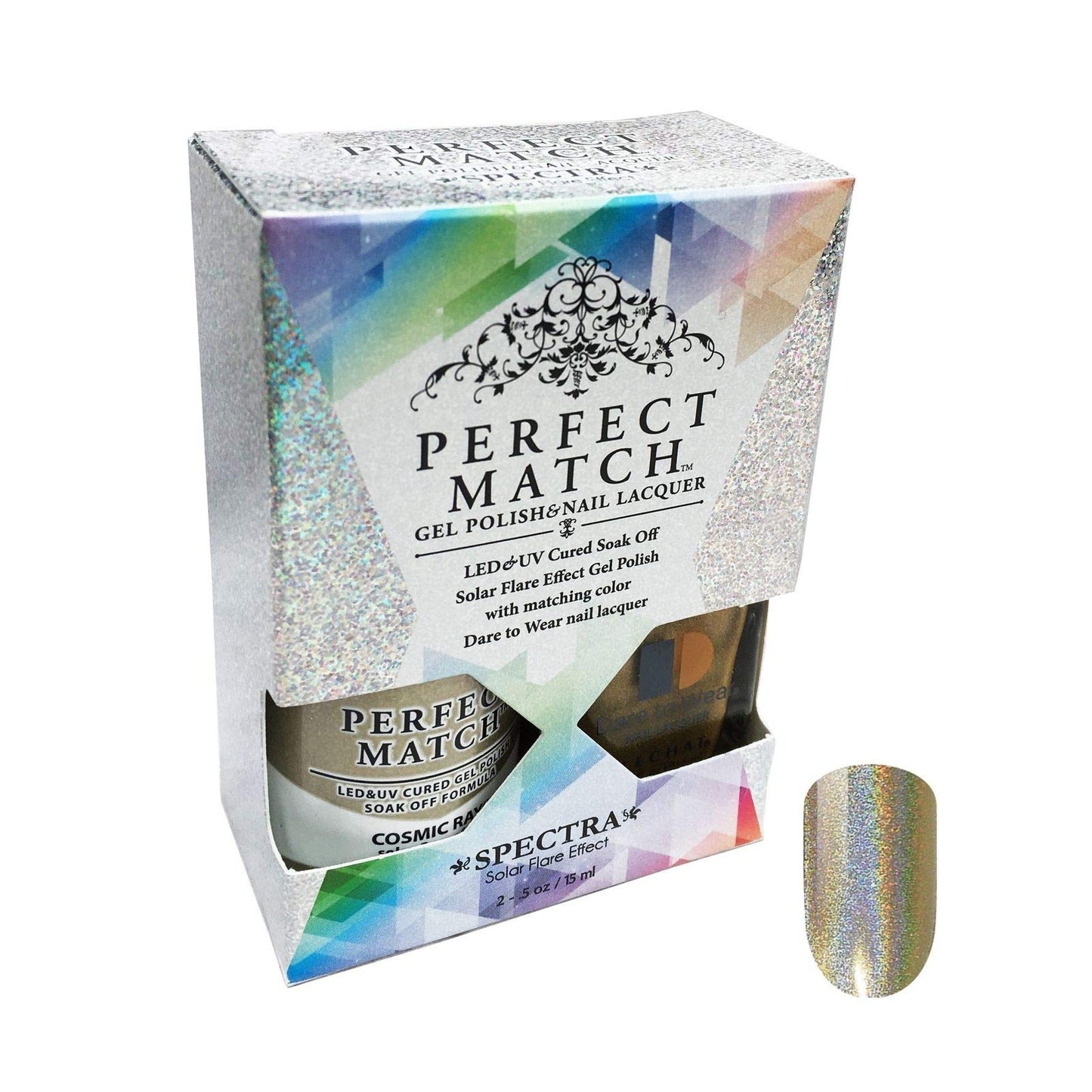 LeChat Perfect Match Gel Polish, Cosmic Rays, 0.5 Ounce (SPMS02) Beauty & Personal Care LECHAT
