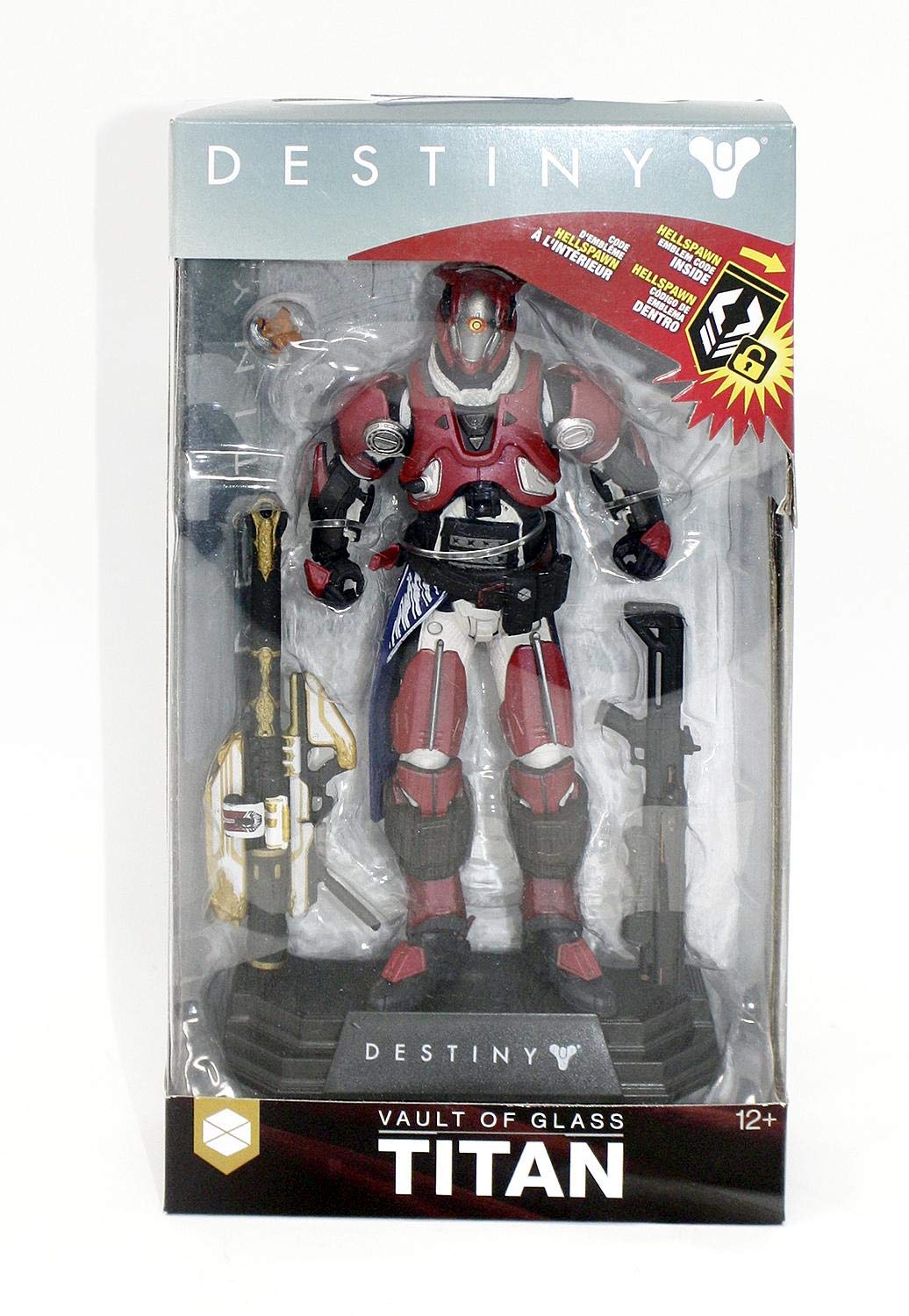 Destiny McFarlane Toys Vault of Glass Titan Feud Unfading Shader Action Figure