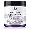 Diva Stuff Pre-Swim Aqua Therapy Chlorine Neutralizing Body Moisturizing Lotion for Swimmers, Protects Skin from Chlorine & Salt Water, 8 oz - Made