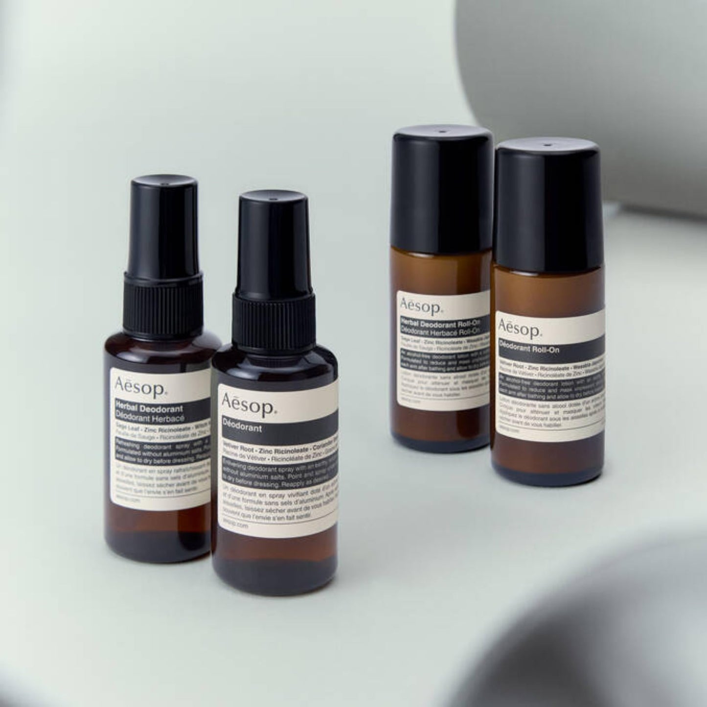Aesop Aluminum Free Herbal Deodorant Roll On for Women & Men - Sage Leaf & Zinc Reduces Odor, Witch Hazel Soothes Skin - Alcohol-Free Formula Beauty and Personal Care Aesop