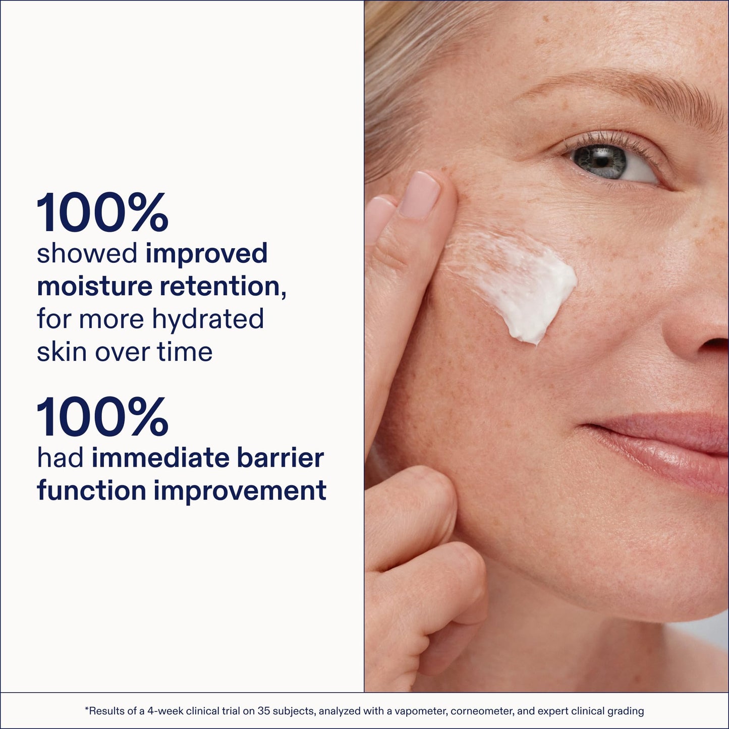 Skinfix Triple Lipid-Peptide Cream - 1.7 oz - Rich Face Moisturizer with Hyaluronic Acid - Hydrates & Restores Dry, Sensitive Skin - Non-Comedogenic
