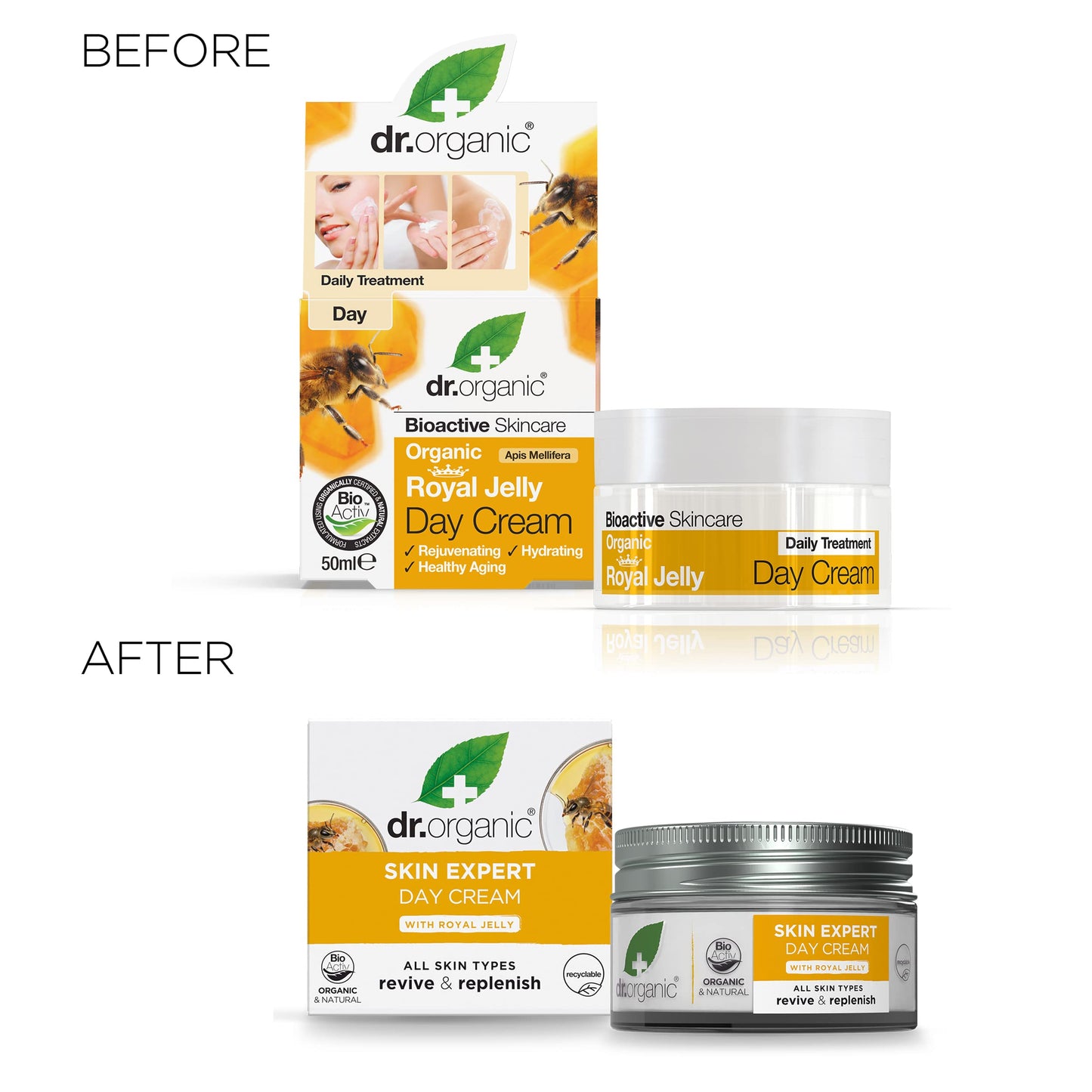 Dr Organic Royal Jelly Day Cream 50ml by Dr. Organic